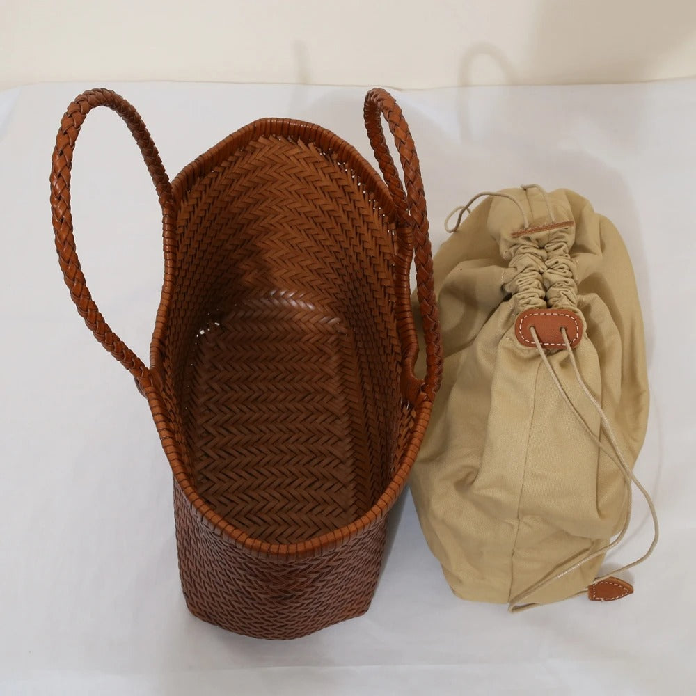 Chic Voyager-Luxe Leather Tote