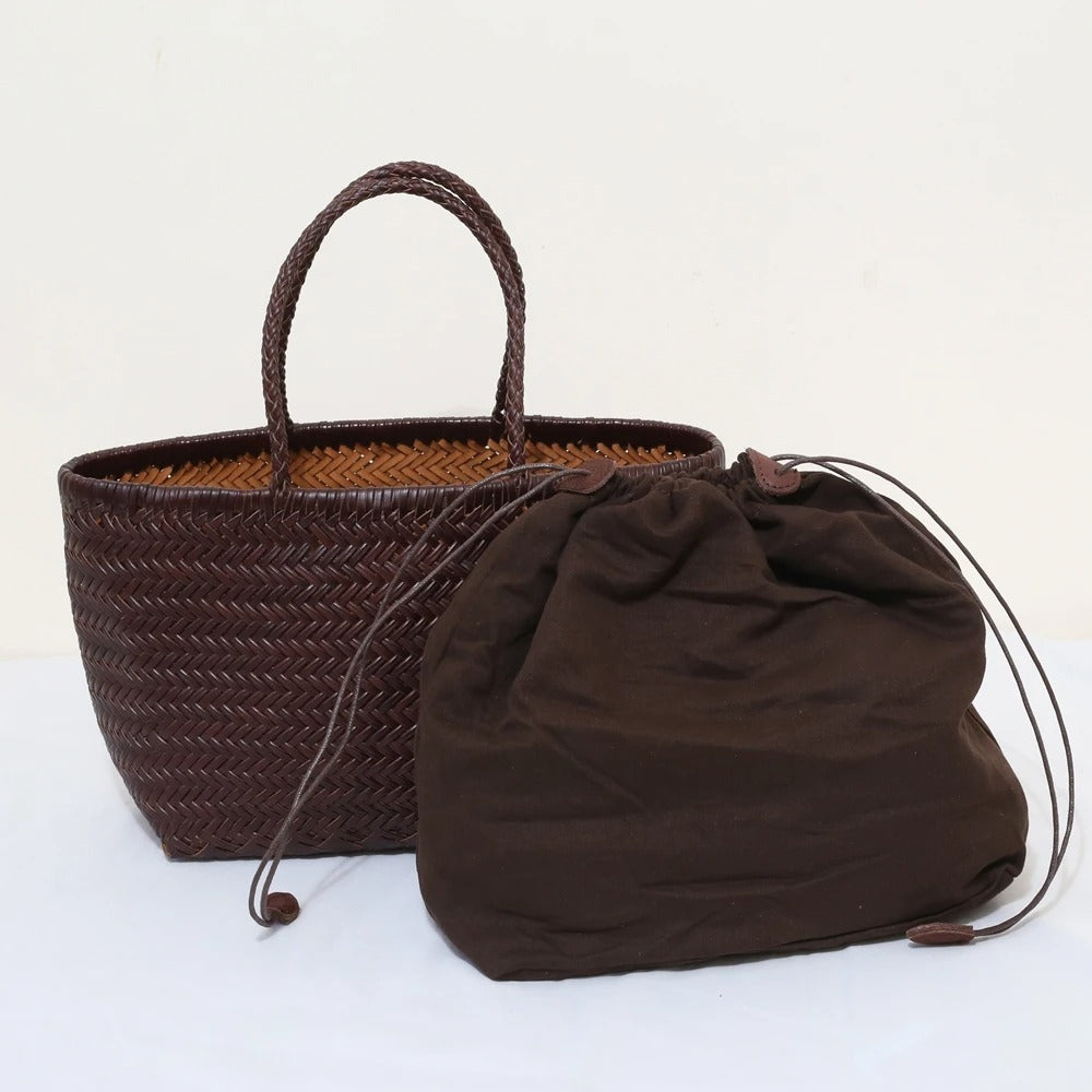 Chic Voyager-Luxe Leather Tote
