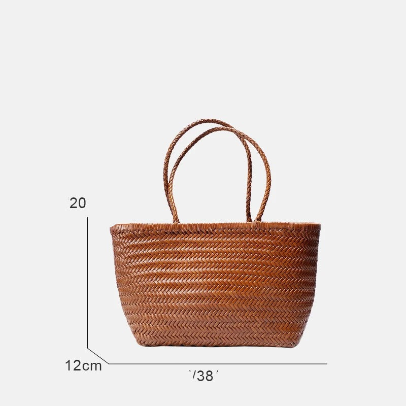 Chic Voyager-Luxe Leather Tote