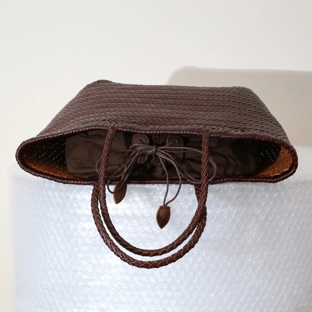 Chic Voyager-Luxe Leather Tote