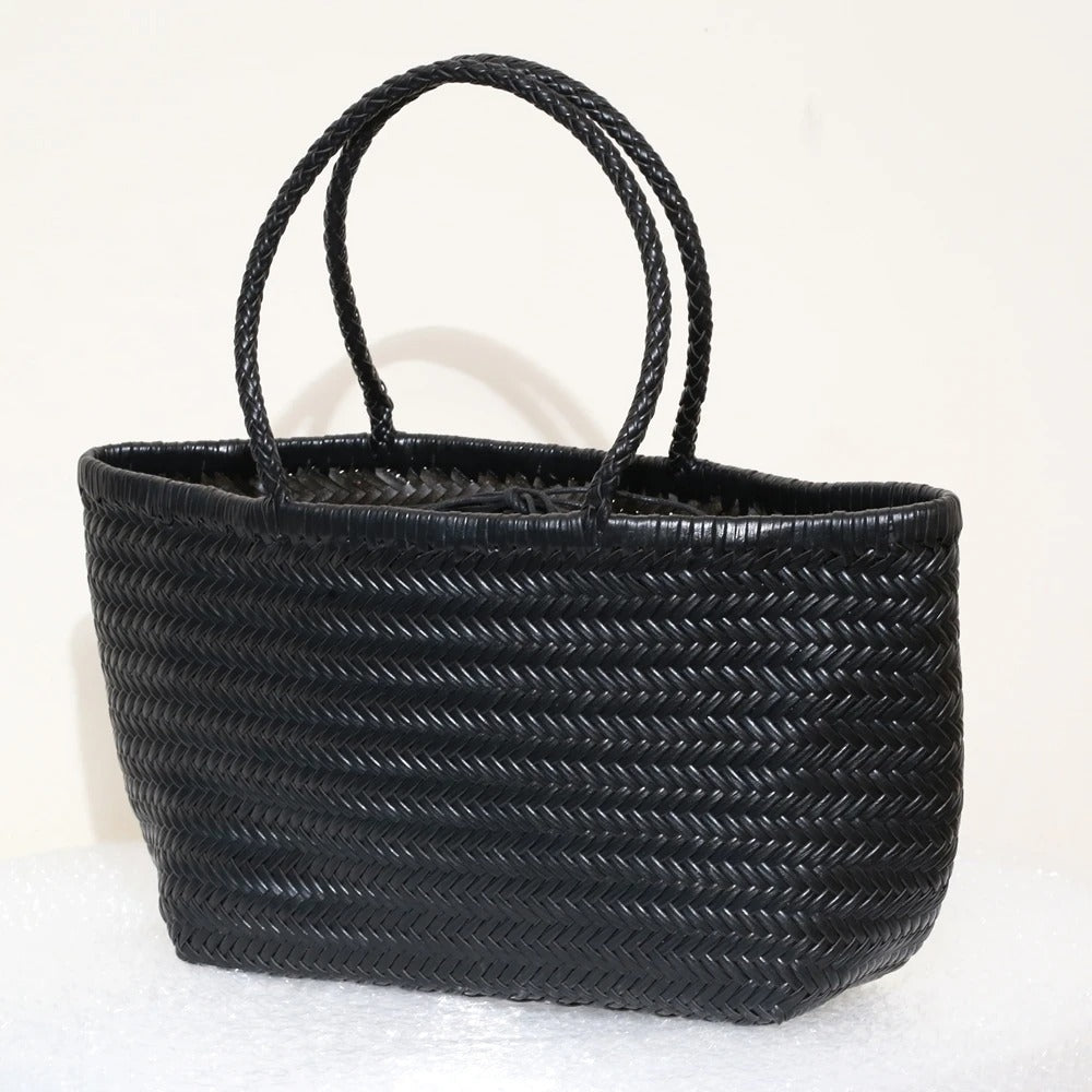 Chic Voyager-Luxe Leather Tote