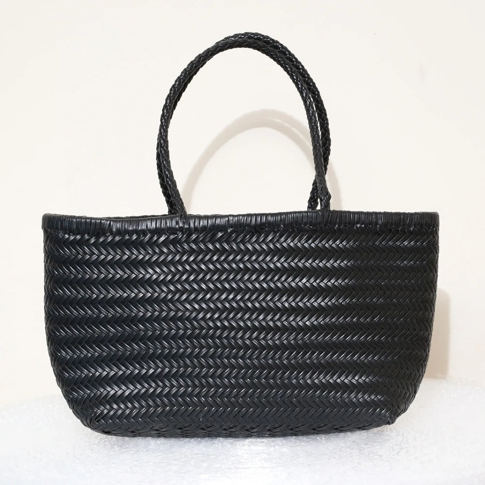Chic Voyager-Luxe Leather Tote