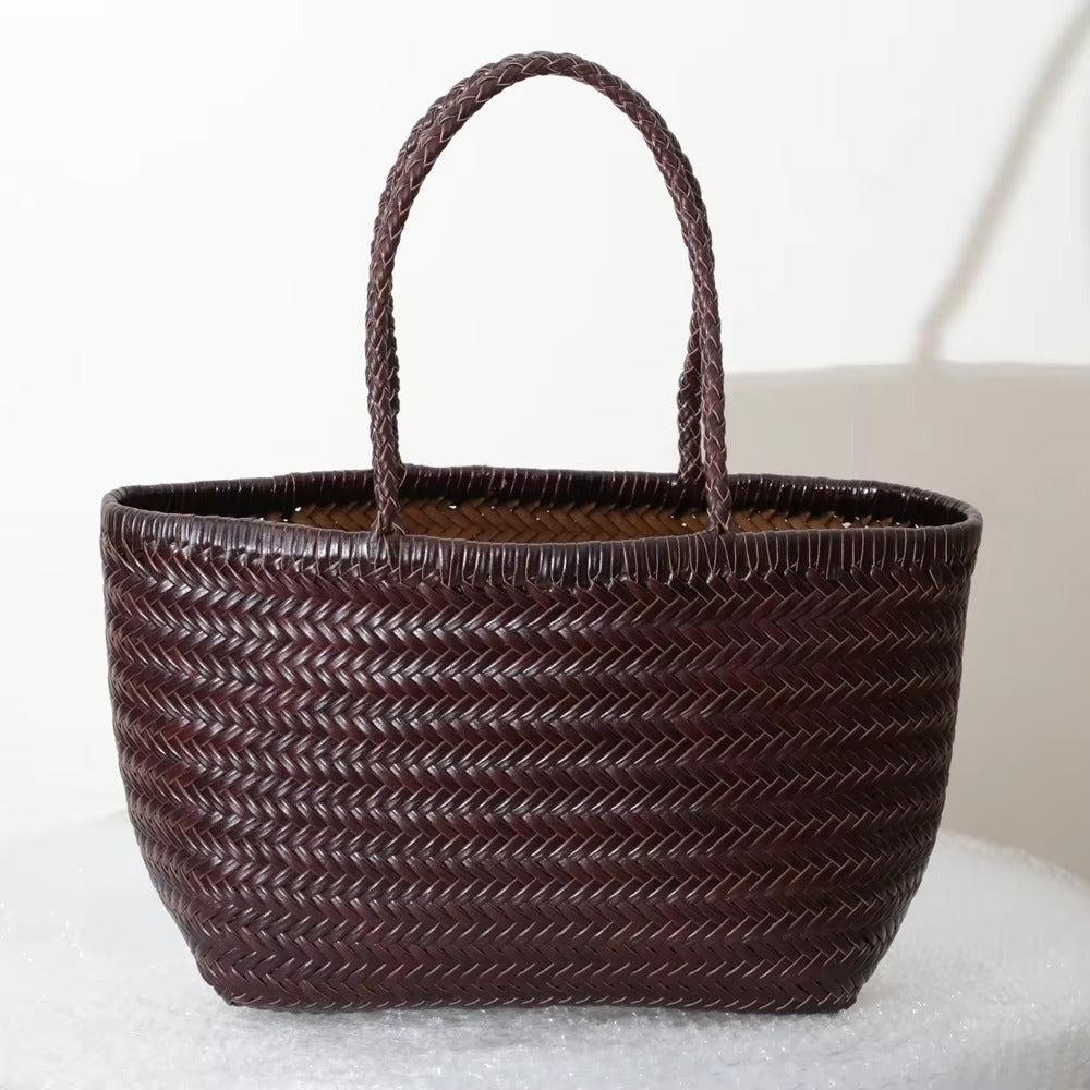 Chic Voyager-Luxe Leather Tote