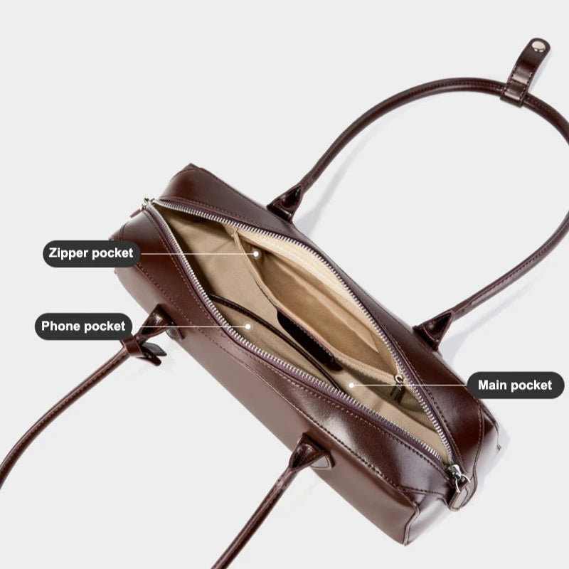 Isabella Luxe Leather Bag