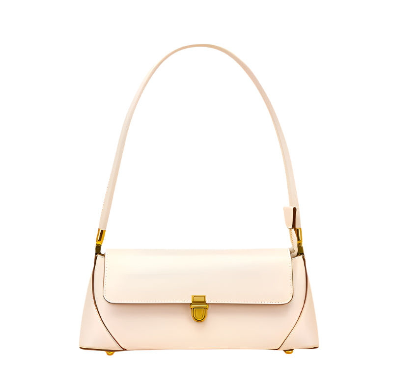 Sienna Luxe Leather Baguette Bag