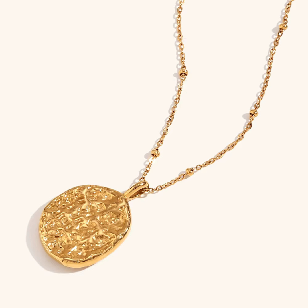Stellar Eye Set - Necklace Earrings 18k Gold