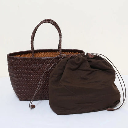 Chic Voyager-Luxe Leather Tote