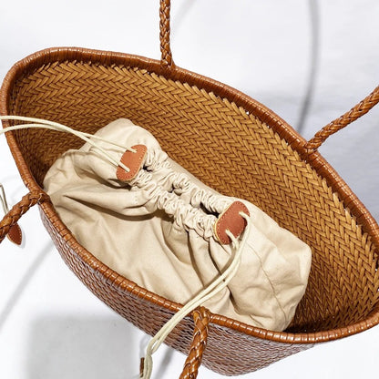 Chic Voyager-Luxe Leather Tote