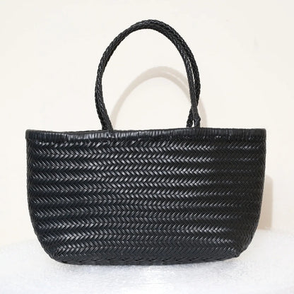 Chic Voyager-Luxe Leather Tote